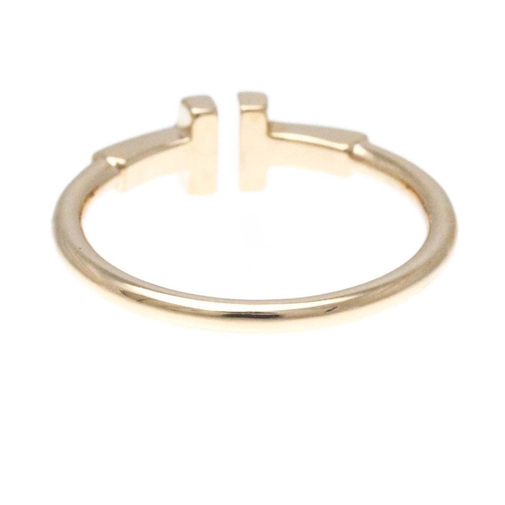 Tiffany T Wire Ring Pink Gold (18K) Fashion No Stone Band Ring Pink Gold - Picture 3 of 8